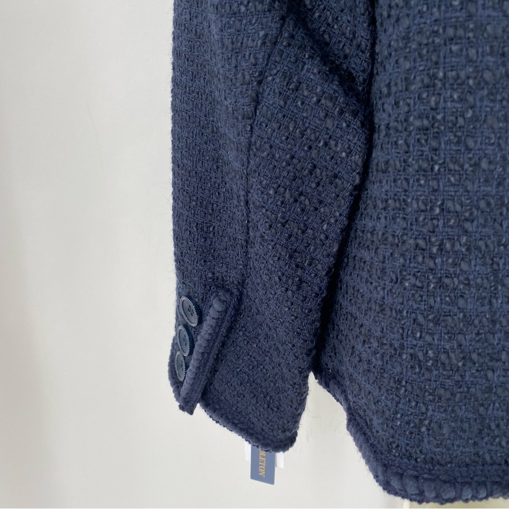 Pendleton Navy Blue Tweed Jacket - image 7